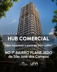 Sala Comercial à venda, 30m² no Parque Residencial Aquarius, São José dos Campos