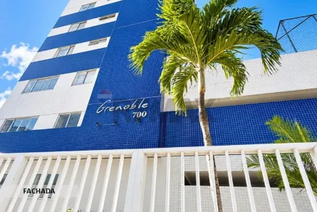 Apartamento com 3 Quartos para alugar, 117m² no Tambaú, João Pessoa