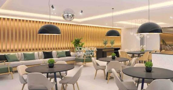 Apartamento com 3 Quartos à venda, 127m² no Gonzaga, Santos