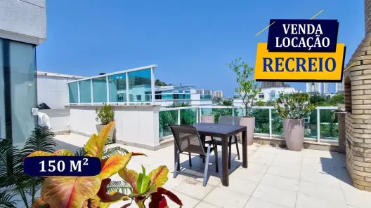 Cobertura com 2 Quartos para venda ou aluguel, 150m² no Recreio dos Bandeirantes, Rio de Janeiro