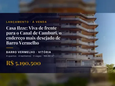 Apartamento com 4 Quartos à venda, 168m² no Barro Vermelho, Vitória