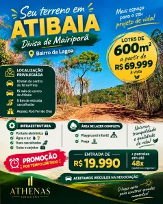Lote/Terreno à venda, 600m² no Roseira, Mairiporã