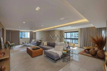 Apartamento com 4 Quartos para venda ou aluguel, 216m² no Belvedere, Belo Horizonte