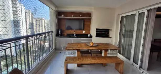 Apartamento com 3 Quartos para venda ou aluguel, 210m² no Indianópolis, São Paulo