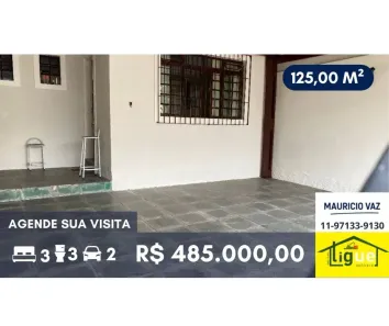 Sobrado com 3 Quartos à venda, 125m² no Jardim Santos Dumont, São Paulo