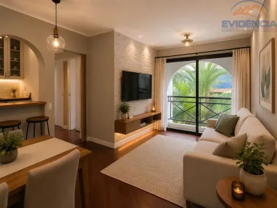 Apartamento com 2 Quartos à venda, 60m² no Quinta da Paineira, São Paulo