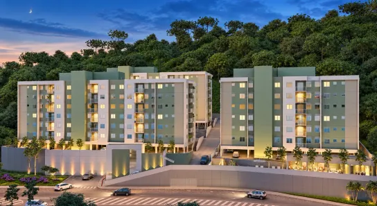 Apartamento com 2 Quartos à venda, 60m² no Nogueira, Petrópolis