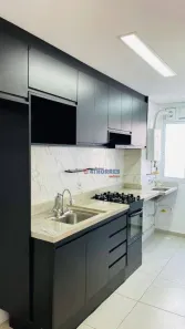Apartamento com 2 Quartos para alugar, 42m² no Jardim Monte Alegre, Taboão da Serra