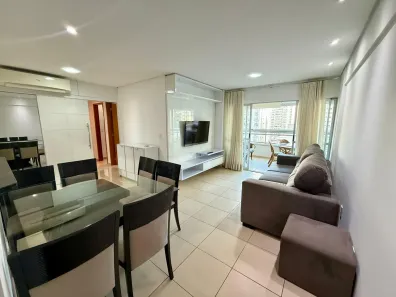 Apartamento com 3 Quartos para alugar, 85m² no Jardim Goiás, Goiânia