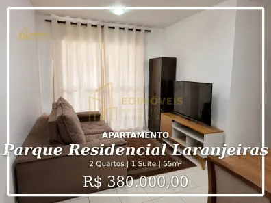 Apartamento com 2 Quartos à venda, 55m² no Parque Residencial Laranjeiras, Serra