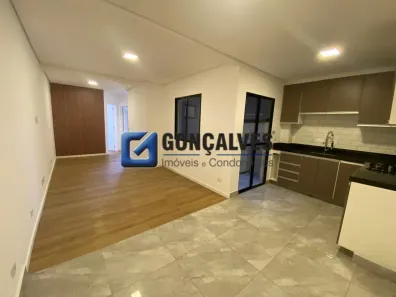 Apartamento com 2 Quartos para alugar, 55m² no Vila Valparaíso, Santo André