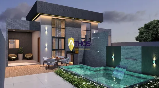 Casa com 3 Quartos à venda, 100m² no Cidade dos Colibris, João Pessoa