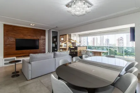 Apartamento com 3 Quartos para alugar, 184m² no Vila Regente Feijó, São Paulo