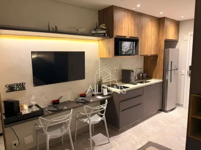 Apartamento com 1 Quarto para alugar, 28m² no Campo Belo, São Paulo