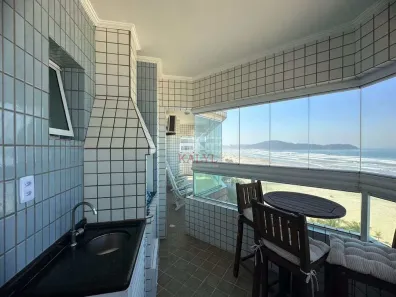 Apartamento com 3 Quartos para alugar, 165m² no Guilhermina, Praia Grande