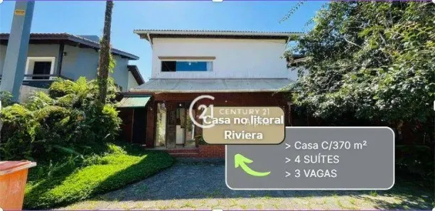 Casa com 5 Quartos à venda, 280m² no Riviera, Bertioga