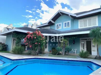 Casa de Condomínio com 4 Quartos para alugar, 487m² no Parque Residencial Aquarius, São José dos Campos