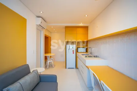 Apartamento com 1 Quarto para alugar, 35m² no Rebouças, Curitiba
