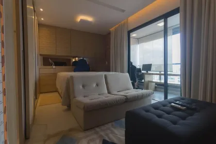 Kitnet com 1 Quarto à venda, 37m² no Campo Belo, São Paulo