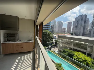 Apartamento com 2 Quartos para alugar, 77m² no Jardim das Acácias, São Paulo