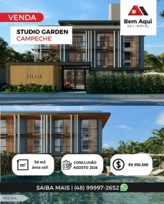 Apartamento com 1 Quarto à venda, 54m² no Campeche, Florianópolis