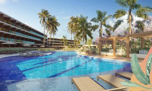 Apartamento com 1 Quarto à venda, 41m² no Porto de Galinhas, Ipojuca
