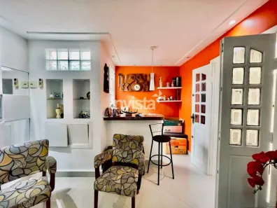 Casa com 3 Quartos para alugar, 100m² no Estuário, Santos