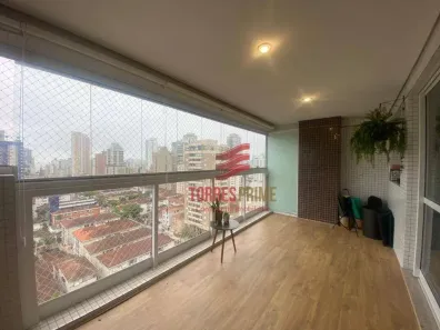 Apartamento com 3 Quartos à venda, 131m² no Embaré, Santos