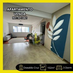 Apartamento com 2 Quartos à venda, 102m² no Osvaldo Cruz, São Caetano do Sul