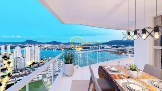 Apartamento com 3 Quartos à venda, 218m² no Ponta da Praia, Santos