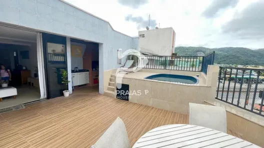 Cobertura com 3 Quartos à venda, 167m² no Enseada, Guarujá