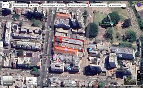Lote/Terreno à venda, 1320m² no Menino Deus, Porto Alegre