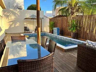 Casa de Condomínio com 4 Quartos à venda, 205m² no Alphaville (Abrantes), Camaçari