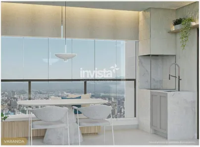 Apartamento com 1 Quarto à venda, 50m² no Marapé, Santos