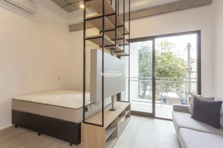 Apartamento com 1 Quarto para alugar, 41m² no Cidade Monções, São Paulo
