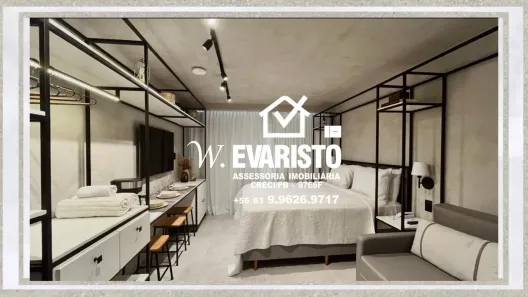 Apartamento com 1 Quarto à venda, 22m² no Cabo Branco, João Pessoa