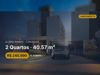 Apartamento com 2 Quartos à venda, 40m² no Alzira Ramos, Cariacica