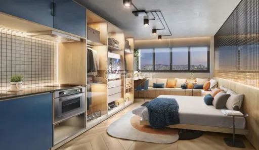 Kitnet com 1 Quarto à venda, 27m² no Cidade Baixa, Porto Alegre