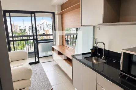 Kitnet com 1 Quarto à venda, 30m² no Brooklin Paulista, São Paulo