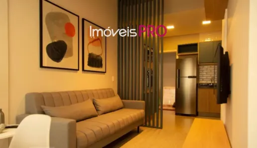 Apartamento com 1 Quarto para alugar, 44m² no Indianópolis, São Paulo