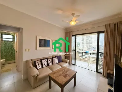 Apartamento com 1 Quarto à venda, 50m² no Jardim Las Palmas, Guarujá