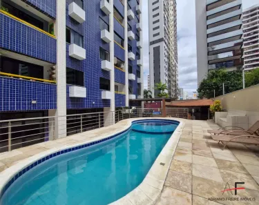 Apartamento com 3 Quartos para alugar, 127m² no Meireles, Fortaleza