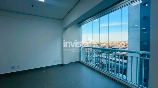 Sala Comercial para alugar, 41m² no Vila Mathias, Santos