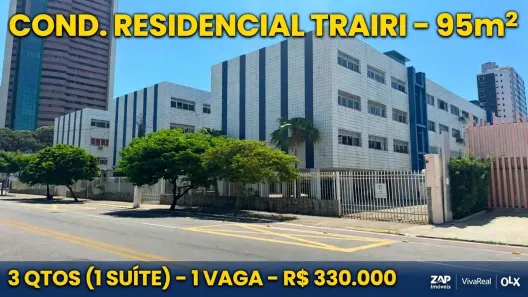 Apartamento com 3 Quartos à venda, 95m² no Petrópolis, Natal