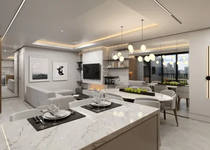 Apartamento com 2 Quartos à venda, 89m² no Água Verde, Curitiba