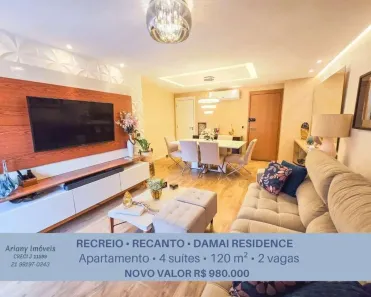 Apartamento com 4 Quartos à venda, 119m² no Recreio dos Bandeirantes, Rio de Janeiro