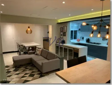Apartamento com 3 Quartos à venda, 113m² no Vila Assunção, Santo André