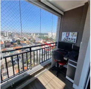 Apartamento com 3 Quartos à venda, 96m² no Vila Scarpelli, Santo André
