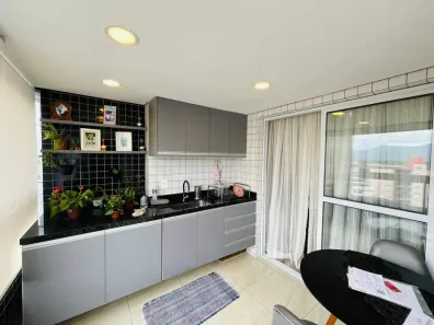 Apartamento com 2 Quartos à venda, 77m² no Guilhermina, Praia Grande