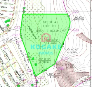 Lote/Terreno à venda, 2103m² no São Geraldo, Aparecida